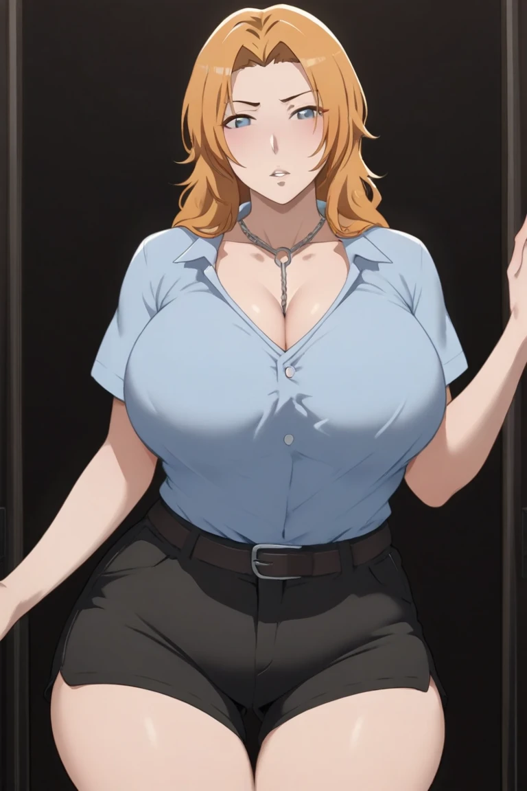 (high quality,Very detailed:1.37, High resolution), Woman, Serval Landau, jeans, large breasts, wetting herself, (standing:1.5), embarrassed, humiliation, (sweating:1.5), (blushing:1.5), Meticulous details, (extremely detailed eyes:1.37)