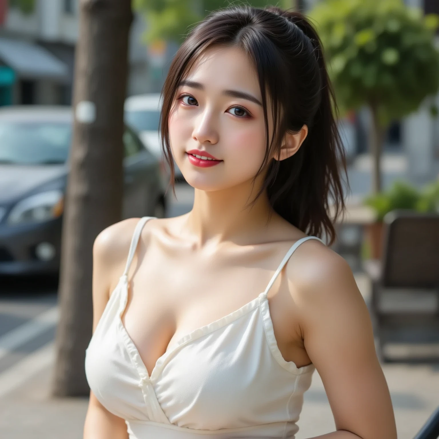 (((realistic photography))),, portrait, (afraid face:1.3),, beautiful girl, looking at viewer, , (school uniform:1.2), shirt buttoned and trousers, , (busty cleavage:1.5),, in the japan street, (environment details:1.3),, (RAW Photo, cg unity, photography, ultra realistic details, sharp focus, detailed skin,4k, high-res, masterpiece, best quality, realistic, vibrant:1.2),, (8k,4k, UHD, high resolution, professional, cinematic, movie, dramatic),, (anamorphic depth of field blur background), detailed background,