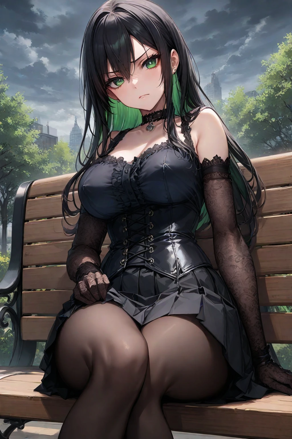 Croped, cleavage, slim waist, cropped hoodie underboob, cropped hoodieunderboobhoodie, 1girl, 2 wolf ears, wolf tail, marijuana crop hoodie, crop shorts, marijuana hoodie, spiky hair, spiky fur, green hair, red eyes,marijuana field, tight clothes, perfect eyes, perfect hands, clear resolution, full body, cleavage skin, marijuana plants, open hoodie, marijuana field, black thigh high socks, full body, earrings, 1girl, skirt, cleavage, slim waist, cleavage, slim waist, hair pulled back, big breast, round butt, slim waist, best quality, thick thighs, D-cup breast, 4k quality, night time, full moon