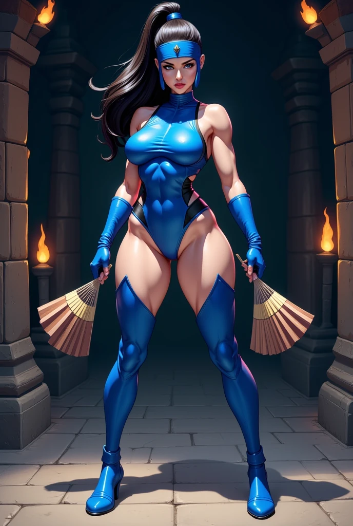 (megan fox:1.25), (muscular:1.5), (full body view:1.25), (masterpiece:1.1), (best quality:1.1), (ornate:1.1), (red and black armor:1.26), (horror:1.0), (esoteric:1.1), (solo:1.4), (dynamic angle:1.0), (cowboy shot:1.0), (woman:1.1),(very muscular bodybuilder girl:1.25), (huge upper body:1.25), (narrow hips:1.0), long hair, (gothic intricate vampiric armor:1.25), (gauntlets:1.0), (shoulder armor:1.1), ((tarot style frame:1.25)), (glowing red eyes:1.25), (huge muscular arms:1.5,), (10-pack abs:1.4), (lots of veins:1.25), thin legs, Realistic, Very detailed face and eyes, masterpiece, (beautiful girl face:1.25)