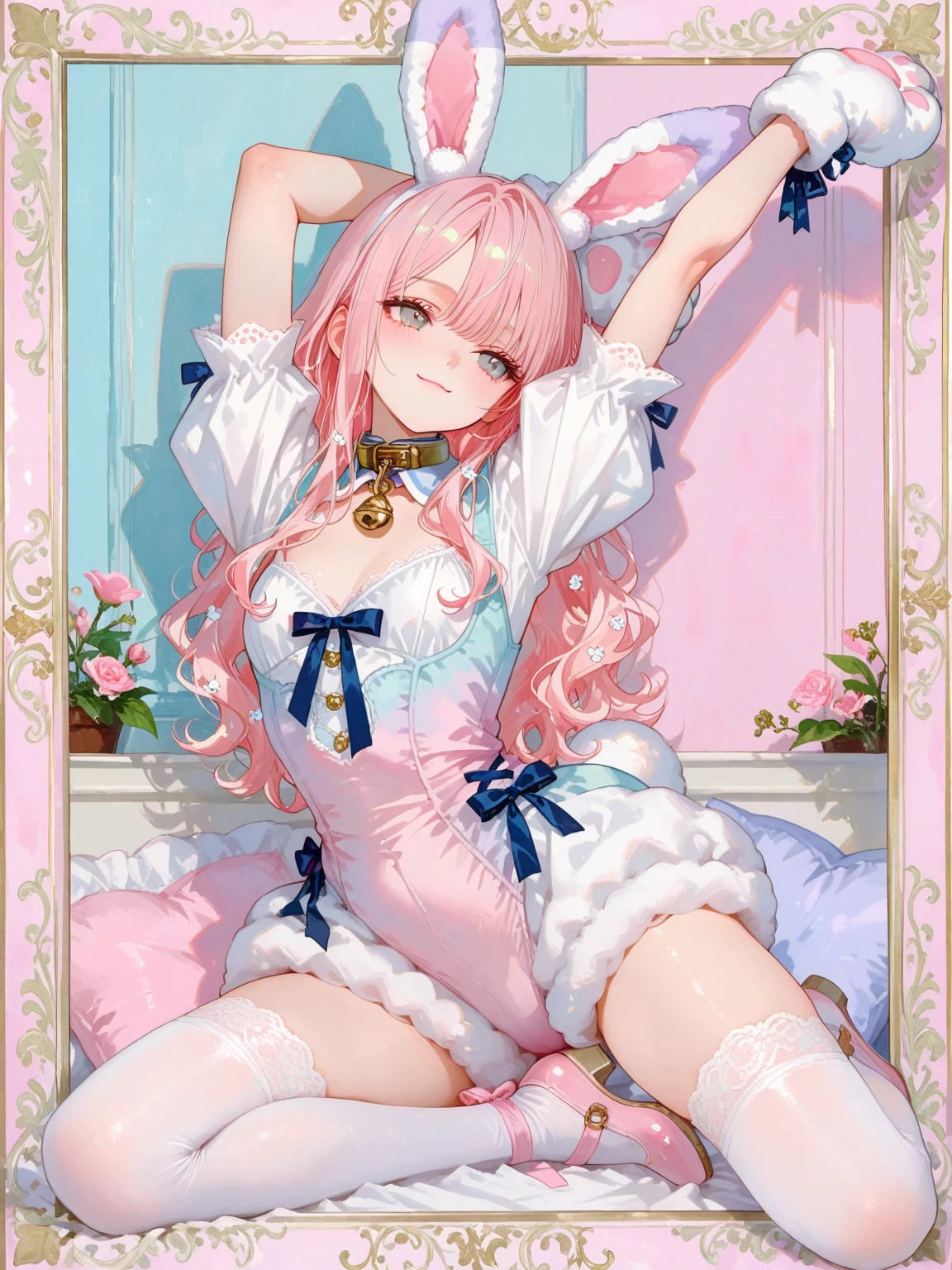 (libido:0.9) , Itchy , Lonely loli , Clothing erotica , bunny , Seduce