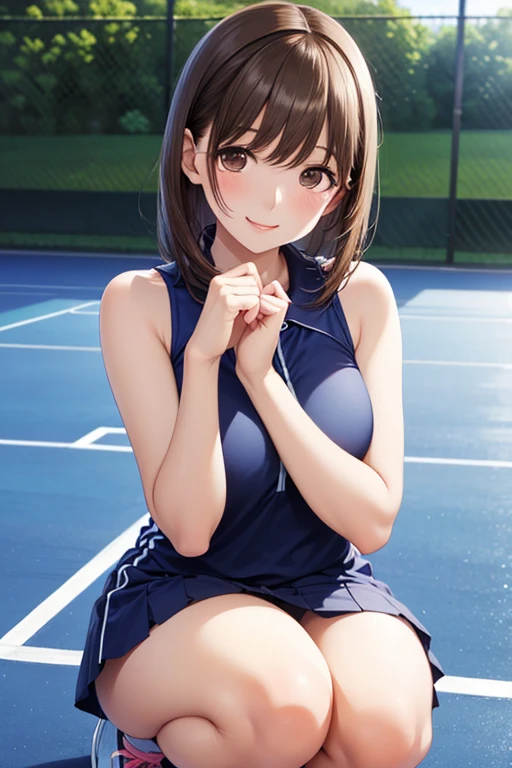 (NSFW:1.2)、(masterpiece, highest quality), Intricate details,(summer、Tennis court)、(Black Hair)、(Tennis uniform、White and pink clothes、Perfect clothing、White tights、Hero of Justice Outfit、Pink ribbon、Put on the gloves、White and Pink Rider Suit、Jumper)、(The men around me were wearing black tights.、The men around me are wearing sunglasses、The men around me wear masks)
One Woman、(Clothes get torn)、(20 year old female)、(cry、shout、run away、A stick enters the crotch、Clear liquid comes out of the crotch、Blood flows from the groin)
Bearded Man, surrounded by Three Men, Scared, Think carefully, dark,Blood,(Three Men)、A man grabs his waist、Bearded Manが胸をつかむ、Young man hugging、Bearded Manが腕をつかむ、Grab the leg、Man and woman having sex、M-shaped legs、(cry、The dick goes in between my legs)、Holding a bag、fight、Tying your hands、Bind the chest with a rope、Prisoner、imprisonment、(excessive cum、cum on body:1.2、cum in puss)、(Old man licking breasts)、(Hug、Touching the chest)、((nsfw),(2man and 1woman,having sex),(girl on top,straddling),( ceiling)、(doggiestyle:1.2)