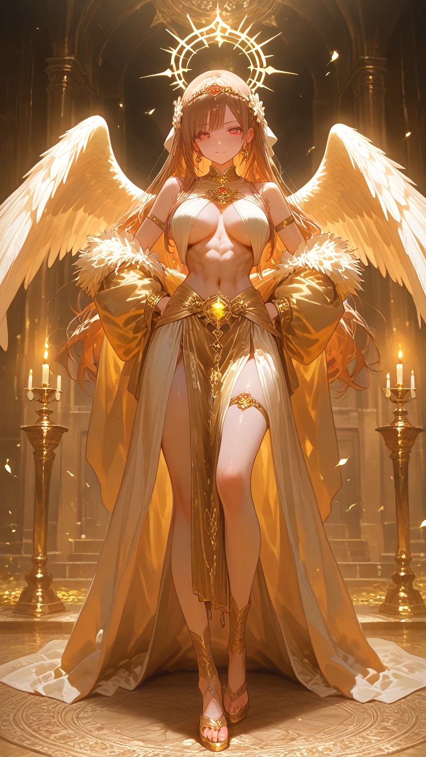 In a mystical realm, a phoenix gracefully spreads its wings, surrounded by swirling flames and glowing ashes. The bird's eyes glow with ancient wisdom as it prepares for its rebirth. The artwork should evoke a sense of enchantment and mystique, with a focus on the phoenix's ethereal presence. (gracefully spreads its wings:1.3), (swirling flames:1.4), (glowing ashes:1.3), (eyes glow with ancient wisdom:1.5), (mystical realm:1.3), (sense of enchantment and mystique:1.4), (focus on phoenix's ethereal presence:1.3), (highly detailed), (sharp focus), (photorealistic).
