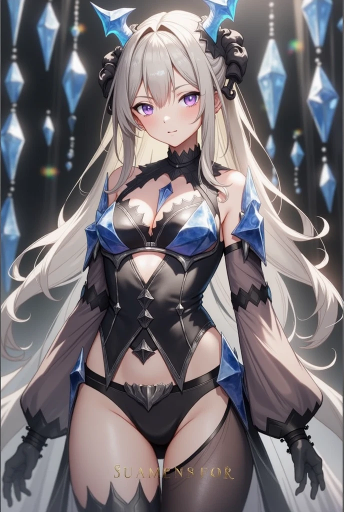 (1 girl),(high quality), (High resolution), (extremely detailed), (8K),(focus on lower body),(CG)、Magic Knight、transparent costume、Magic Mentor、sexy panties、(black knee high stockings:1.2)、nipple shape、No shoes、neutral white lighting,sexy pose、showing panties、Hatsune Miku