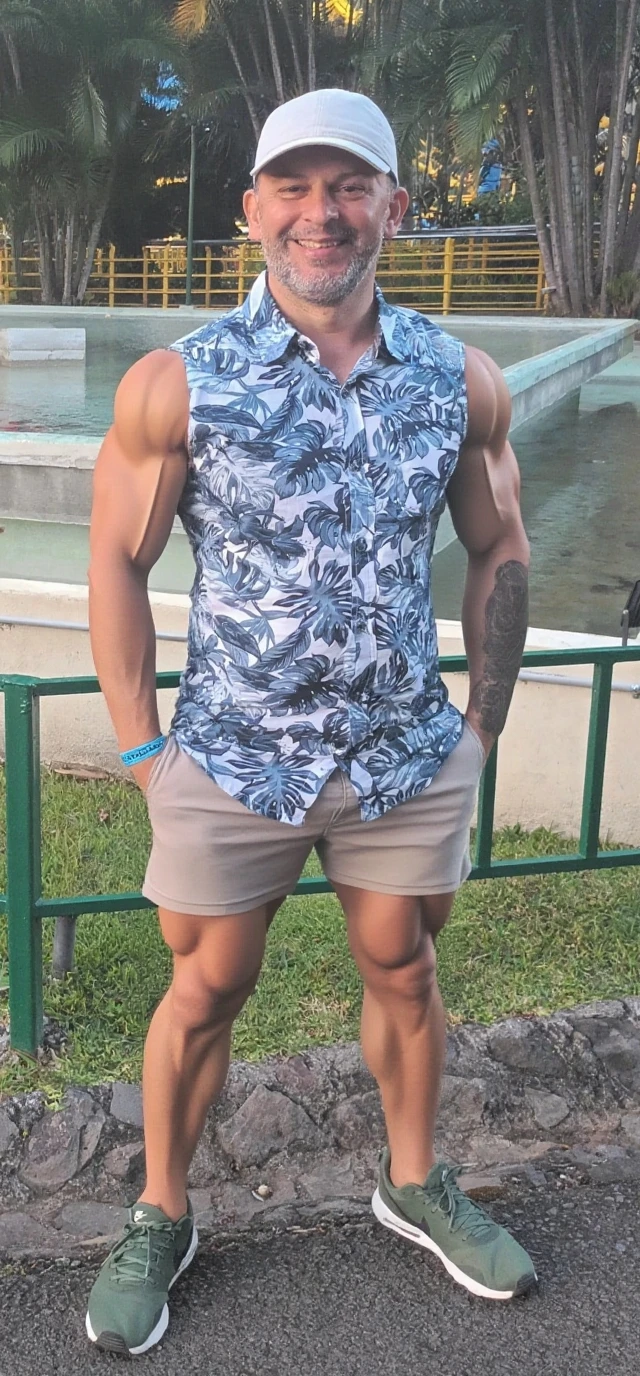 asian man, Piel blanca con tatuajes en el cuerpo, cabello negro, vista de su cuerpo completo caminando por la calle