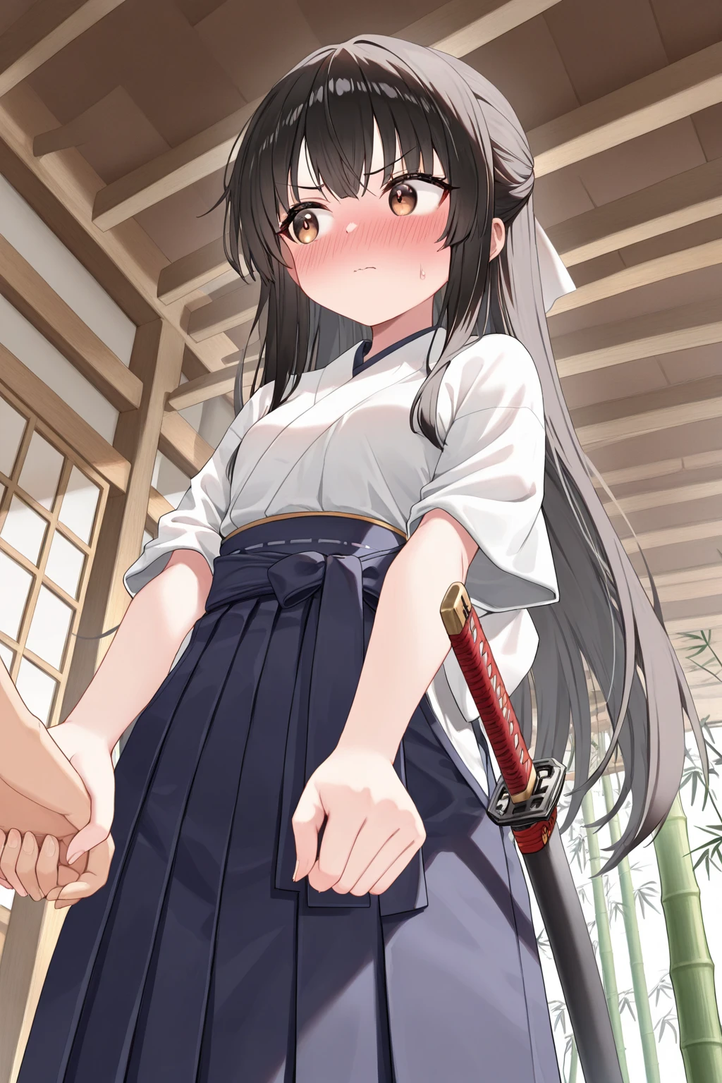 One Girl、Human Girl、Black Hair、Long Hair、kimono、白いkimono、Scarlet Hakama、破れたkimono、bestiality、On all fours、animal horse、A lot of rabbits、Huge Horse Cock、Huge horse penis、Sex with a giant horse、Sex with a giant horse、2-hole penetration、Intense sex、A penis as big as your arm、A dick as big as your arm、（Huge penis：1.6)、It&#39;s in the girl&#39;s pussy、The girl&#39;s belly is swollen with cock、A lot of semen、Girl&#39;s Ahegao Face、indoor、大型theaterの中、theater、On the circular stage、（at the center of a circular stage）、（freak show）、A large number of spectators、A large number of people々、The masses々Being seen by