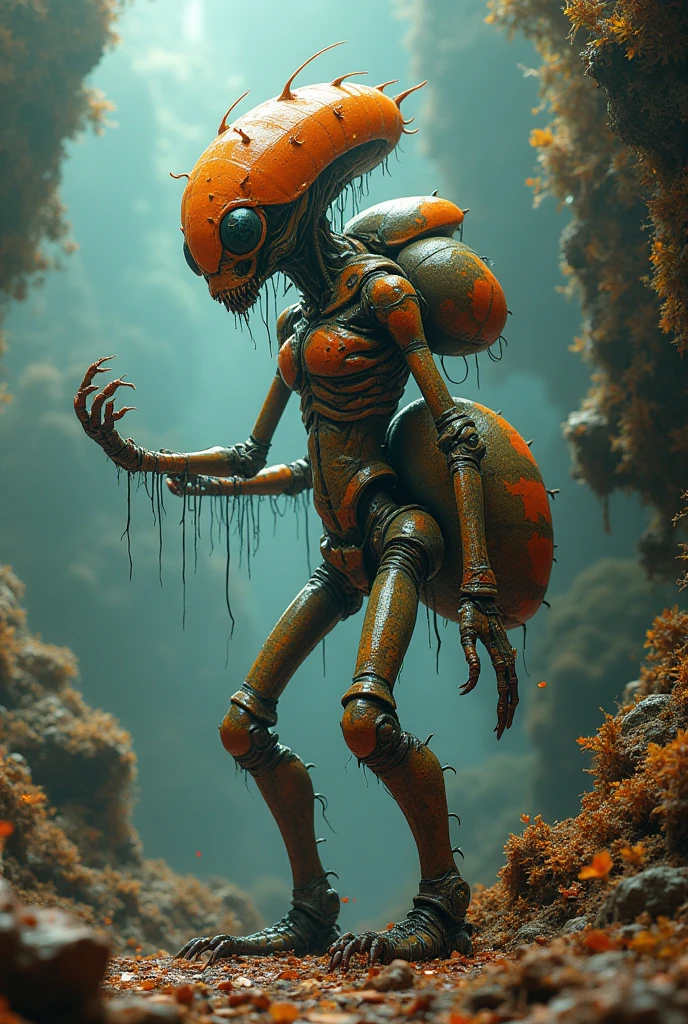full-body-shot,pearl fairy, Cinematic,Muted colors, Technicolor,natural marble skin textures, hyper realisitic, hyper detailed,Extremely detailed,High contrast,Masterpiece,Realistic,Ultra Detailed,,Quentin Blake Style Photography,full body length,once pretty,full body,bailong plant Caribbean sparas made of dead charcoal ,charcoal Alien ,ominous winter landscape, intricate details,realistic humid skin,extremely intricate,Epic Realistic ,home drama, thriller, cinematic style,Nicola Samori,Wangechi Quality, messy hair,pretty face,extremely detailed,masterpiece,intricate details,faded,eyes extremely detailed,high detailed eyes,16k resolution,RAW, Nikon Z9，transition between two art styles, Ink painting to photorealism, Double contact, X-ray,natural skin textures, hyper realism, hyper detailed,Extremely detailed,High contrast,Masterpiece,Realistic,Ultra Detailed, intricate details,realistic humid leather,extremely intricate,Epic Realistic, cinematic style,irina yermolova,high contrast,hdr,extremely detailed,r ,A Modern flat toon Crazy whit a Big ONE a Only Eye Robot USSR , and helmet Style, tongs in hands, Tv head, pinhead, camouflage Yellow White Pink Rusty, Ambient in a meteorite crater super detailed,