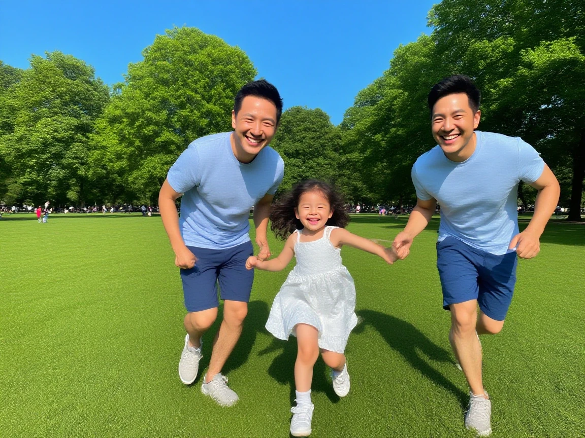 Illustration of children playing