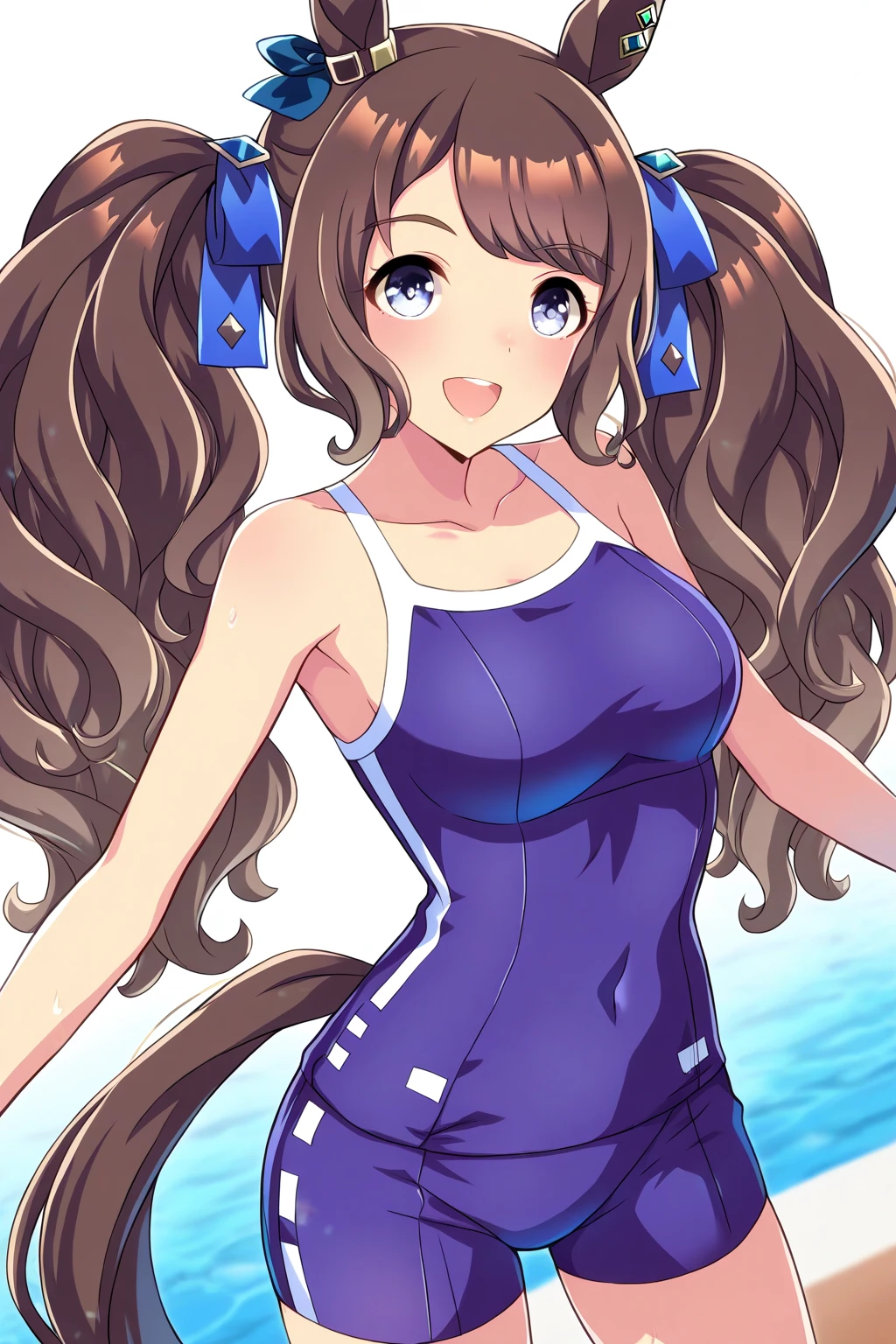 tosen jordan \(umamusume\), slingshot swimsuit