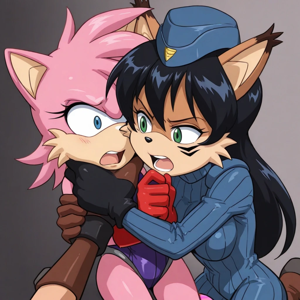 score_9, score_8_up, score_7_up, source_anime, 1boy is faceless male, 1girl, Tokai Teio,high ponytail,horse ear,fake animal tails, blush,{{futantri}},{futanari_hand_job}, female_body_builder,brown hair, full body Shot, zofa belt, chest jewel, forehead mark, black gloves, black boots,zofa bodysuit,latex mask,kissing his face,ahegao, {{bald faceless male}},hetero,upright straddle ,intercourse with a man,vaginal penis,excessive cum,bedroom