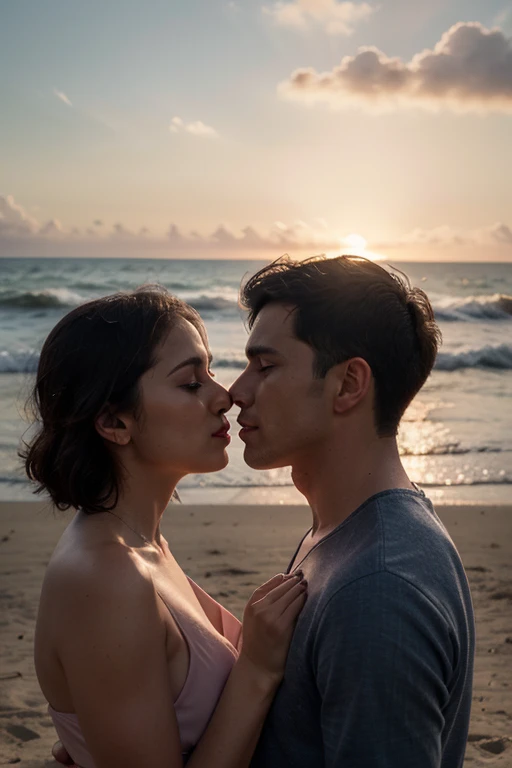araffe man lifting a woman on his shoulders on the beach, beach pic, beaching, dancing on the beach, by Niko Henrichon, profile image, at a beach, on a beach, tyler edlin and natasha tan, by Daniel Lieske, on a sunny day, by Sam Dillemans, by Samuel Scott, by Matthew Smith, on beach