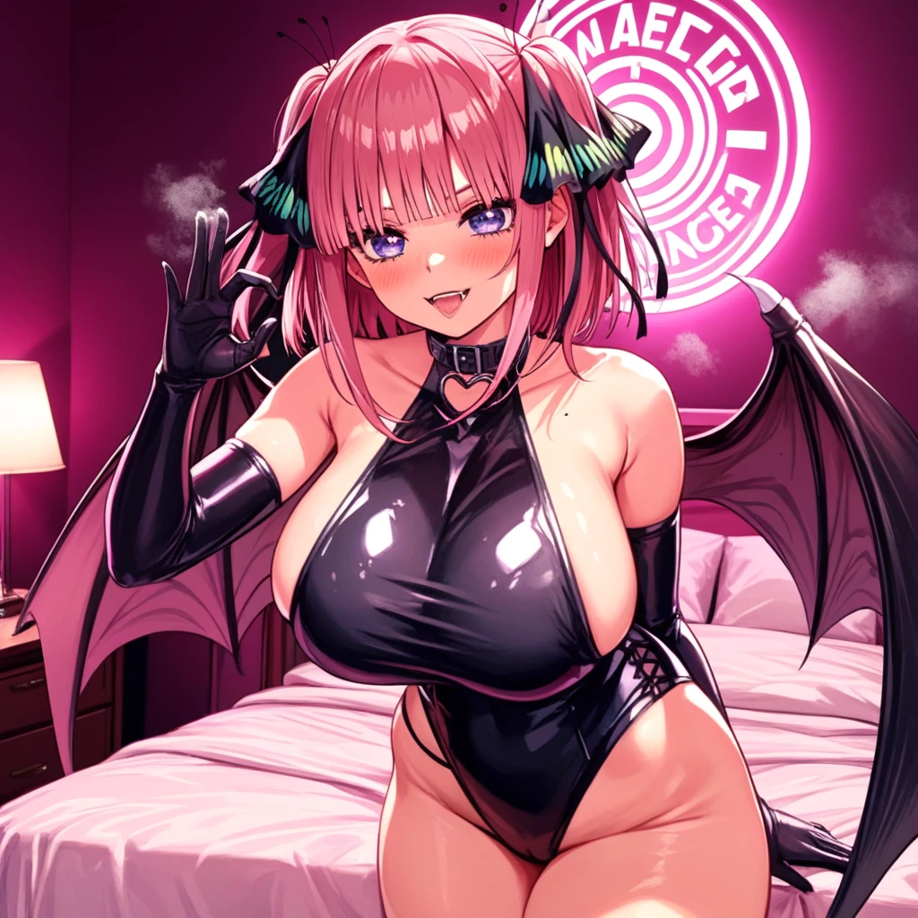 kawaii faces　　bich　Angle from directly below　　Colossal tits　Seduction poses　Bursting smile　　　　Pink Mist　　　　Charm Magic　all pink room　Front Angle　　gargantilha　Cute Dresses　Vampire　Princess Room　a bed　little bat flying　Predator　during night