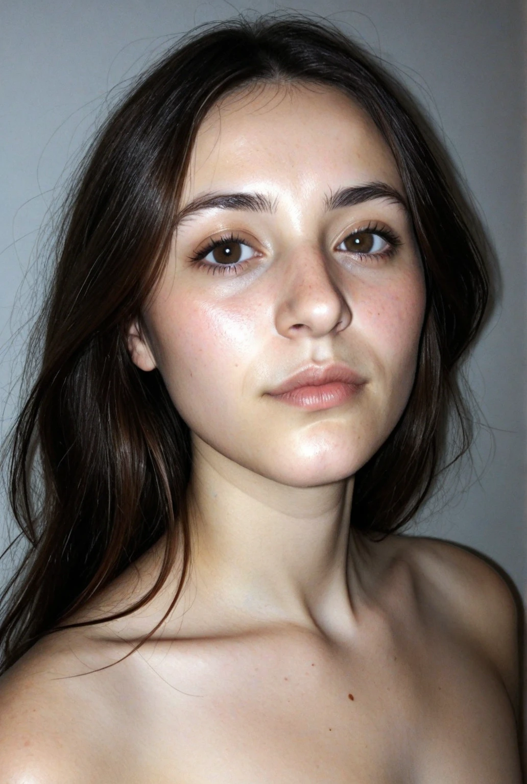 no makeup girl, realistic, young, beautiful, high quality