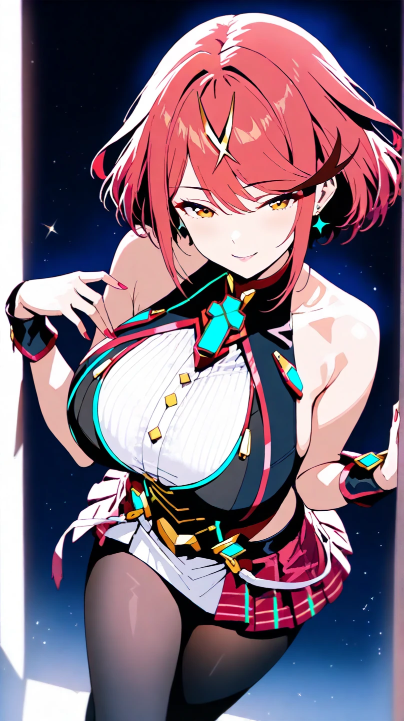 (highest quality,Realistic),Good transparency,はつらつとしたNipples,lingerie,sexy,clothing,Delicate lace,Subtle Transparency,Provocative,attractive,Erotic,attractive,NSFW, Nipples, Pussy, fist,beautiful_refer to,(alone:1.1), just ... pyra \(xenoblade\), teen_1girl, , bangs, black gloves,. Hide Tags Ban. Mommy. (Looks very happy:2) ,(Super huge breasts:1.4), (sexyな大きなお尻:1.2),Only the chest area is exposed, ),(beautifulグラマラスボディ:1.2), smile, Grin, Red hair, leotard, Sweat, Wet Skin, Raise your arms, big breasts, Underarm, Side view,tiara,obscene pose,