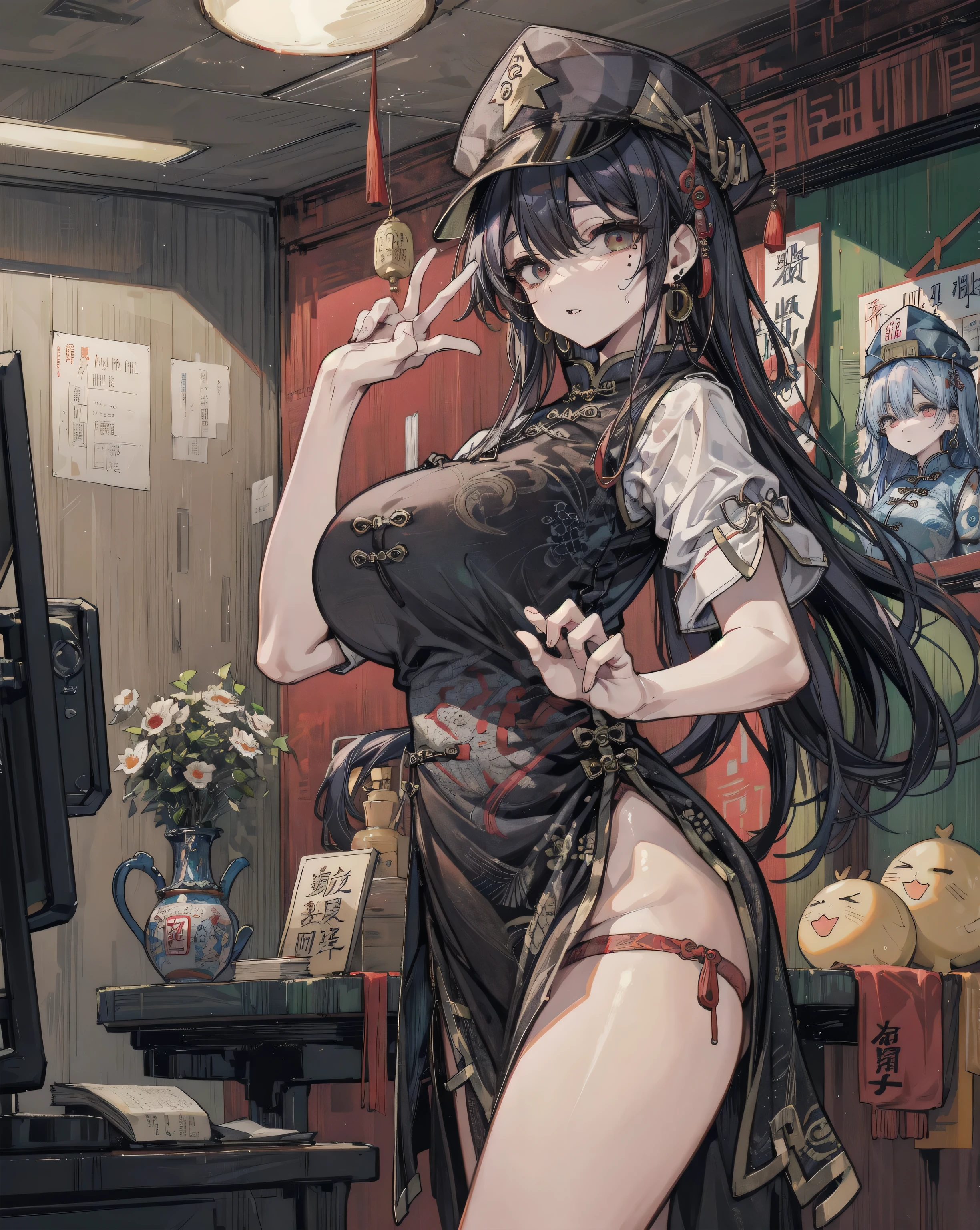 ((Masterpiece)), (Best Quality),callidef , (NSFW:1.3), Full Body