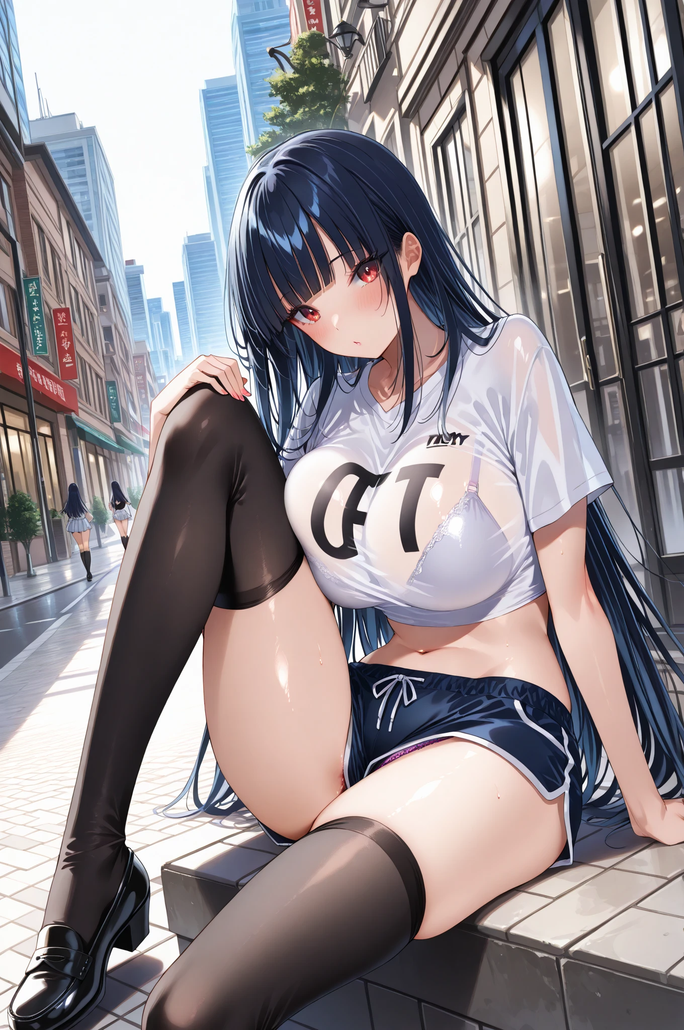 ((((Best Quality, 8K, 32K, masterpiece, 1.2)))),{{solo}},nsfw,{{{Artist: GirlfriendMix's style}}},((perfect beautiful face:1.2)),  {{Remote_play, remote_vibrating, put on vibrator harness, inserted vibrator into pussy}}, trembling, steaming boby, leaking pussy juice from pussy, high quality vagina, vivid pussy,((a lot of public hairs:1.4)), embarrassed, blush,