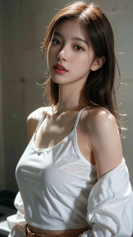 ((constructionyardaiでarmpitと姿勢を実演する、armpit、armpitの細かいシワ、armpitの姿勢、constructionyardai、Helmet、realistic armpit wrinkles、しっとりとした光沢のあるarmpit、しわのあるリアルなarmpit、at the gym、wet body、ぬるぬるしたglowing skin、soloガール、white detail skin、ベストを着用してarmpitを見せびらかす、、white thin vest、Vest that allows you to see the shape、光沢のあるarmpit、超リアルなarmpit、armpitライト、明るいarmpit、armpitで輝く、armpitの細かいシワ、skin is wet and shiny、しっとりとした光沢のあるarmpit、光沢のあるarmpit)), (one woman、white minimalist vest、high ponytailの髪型、bright red lipstick、laughter、enlightenment), (High resolution), (8K), (very detailed), (The best enlightenmentns), (beautiful and fine eyes), (highest quality), (super delicate skin), (master piece), (detailed face), drooling eyes,(光沢のあるarmpit、glowing skin、Luminous body),毛むくじゃらのarmpit,high ponytail、inner color,soloガール, Japan, big breasts, (camel toe)、(ultra realistic realism), (enlightenment), (High resolution), (8K), (very detailed), (The best enlightenmentns) 、(super delicate skin), (enlightenment), (High resolution), (8K), (very detailed), (The best enlightenmentns), (beautiful and fine eyes), (highest quality), (super detailed), (master piece), (detailed face), drooling eyes,光沢のあるarmpit,Upper body close-up,毛むくじゃらのarmpit,inner color,solo、constructionyardaiでHelmetを着用してください、Japan, big breasts, (camel toe)ultra realistic realism), (enlightenment), (High resolution), (8K), (very detailed), (The best enlightenmentns), (beautiful and fine eyes), (highest quality), (Ultra-fine skin texture), (master piece), ((constructionyardaiでHelmetを着用する、armpitを示す女性)), (detailed face), drooling eyes,