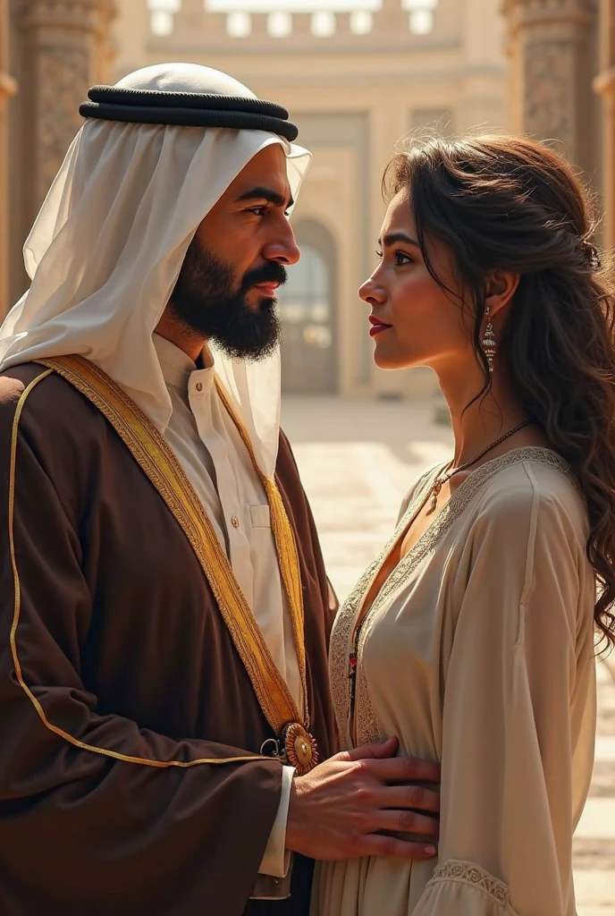 Aisha and the man Talha have sexual intercourse in Arabia year 700