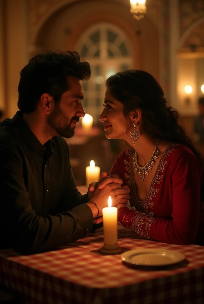 Candle light dinner with malayali lovers with dark romance 