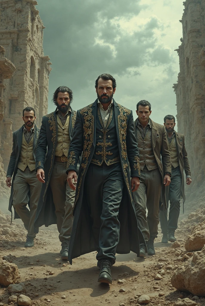 Modern people who look like warlords
