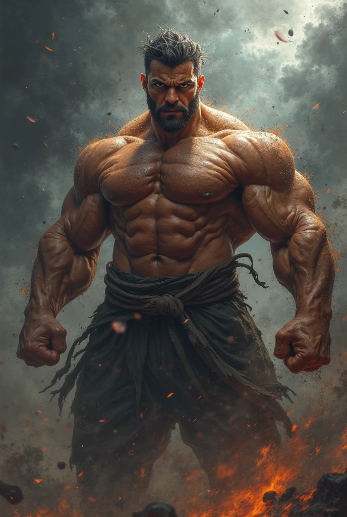 A muscle man
