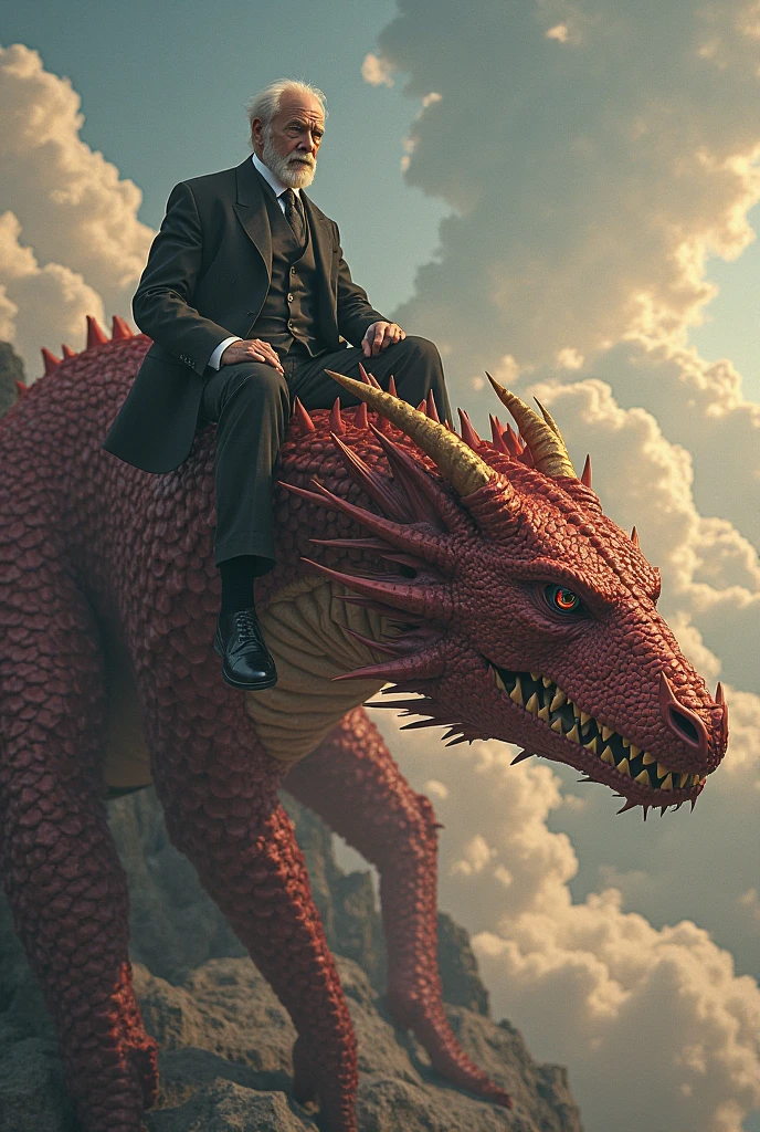 a black silhouette of a dragon in a wheel chair