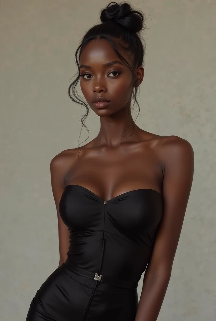Fille noire très belle et sexy