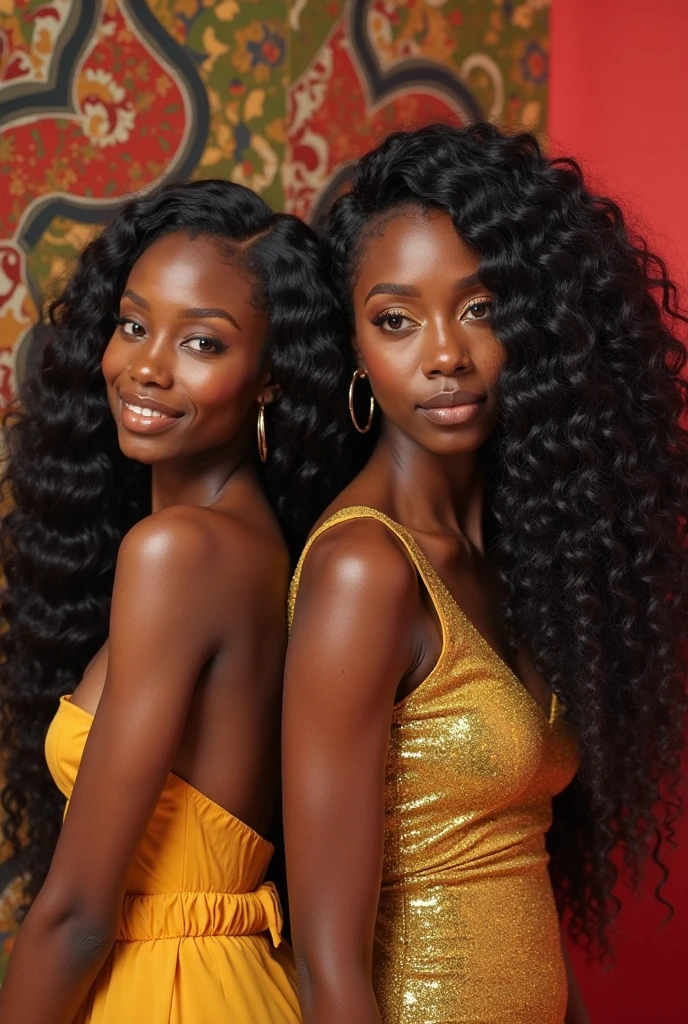 Black girl with long gray hair, gray eyes. thin lips fat body It floats in the cake cream