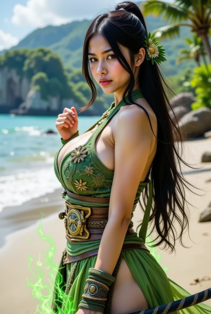 A Asian girl in saree --auto