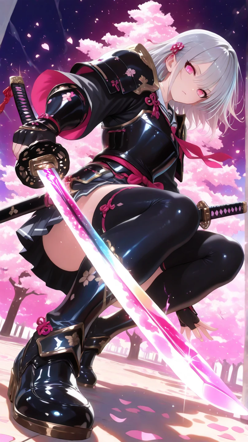 (masterpiece:1.3), (best movie quality), ((extremely detailed)), (sexy), (very detailed settings:1), (A beautiful scientist wearing a machine suit reminiscent of a spider.、Name is「Nemo」), short blue haipink, (eye+yellow+pink:1.4), (multicolopink eye+heterochromia), 24-years-old,((「Nemo」insert a dildo into the vagina between the penises of、「Nemo」white god with mud from the vagina between the penises of々fresh liquid is overflowing)), I'm excited and my clitoris is sticking out, 「Nemo」Has a beautiful, large breast and a beautiful, small nipple., 「Nemo」3600 years ago, when science and technology on Earth developed〜Cutting-edge researchers in scientific research up to 3900 (The greatest masterpiece inventions of research are running rampant around us.), ((Current location is from 3600〜State-of-the-art laboratory for scientific research up to 3900)), (After the end of World War VI、There are very few surviving humans、The world's highest quality ?????, whose ???????????? technology continues to be researched), ((「Nemo」A thick white mess comes out of the female genitals of々The new liquid is、It has very sticky yogurt-like properties.、It smells like a flower garden、sweet like honey、It has the power to heal wounds、「Nemo」can be manipulated freely、Can also change matter)),