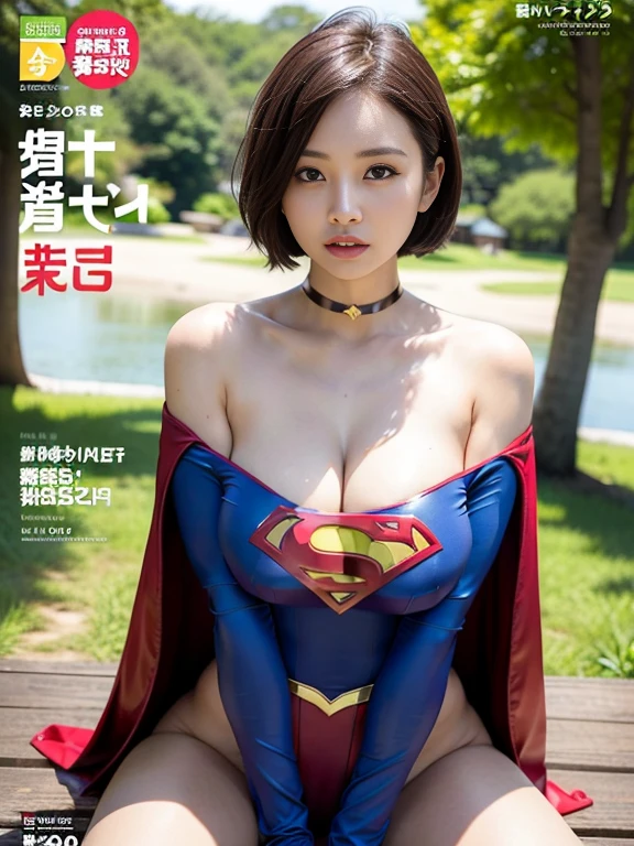 of the highest quality, masutepiece,Short-haired Supergirl sleeping in a swamp、large full breasts、a choker、Looking at the camera、Enamel costume、Mud stains、Covered in mud、Exhausted、Weekly magazine cover、masturbation、cum on、a miniskirt、sexy pose、Bukkake、Covered with lotion、syncope、Fayue、Plump