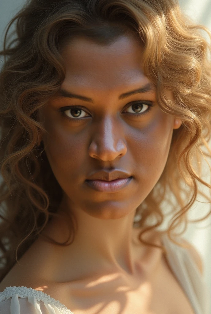 Realistic black woman
