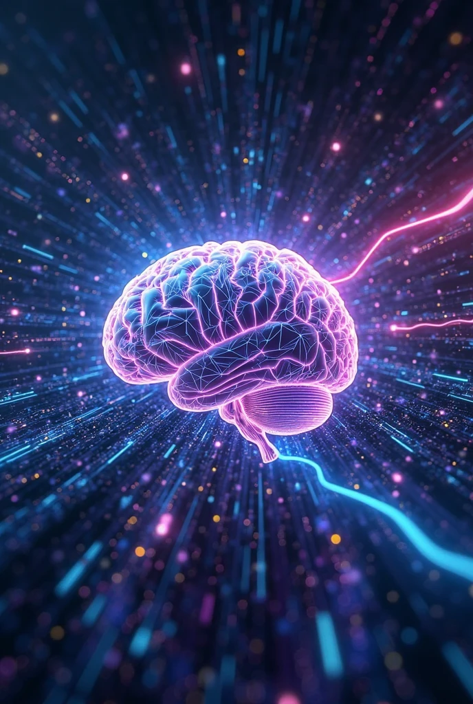 a brain full of electronic tracks
