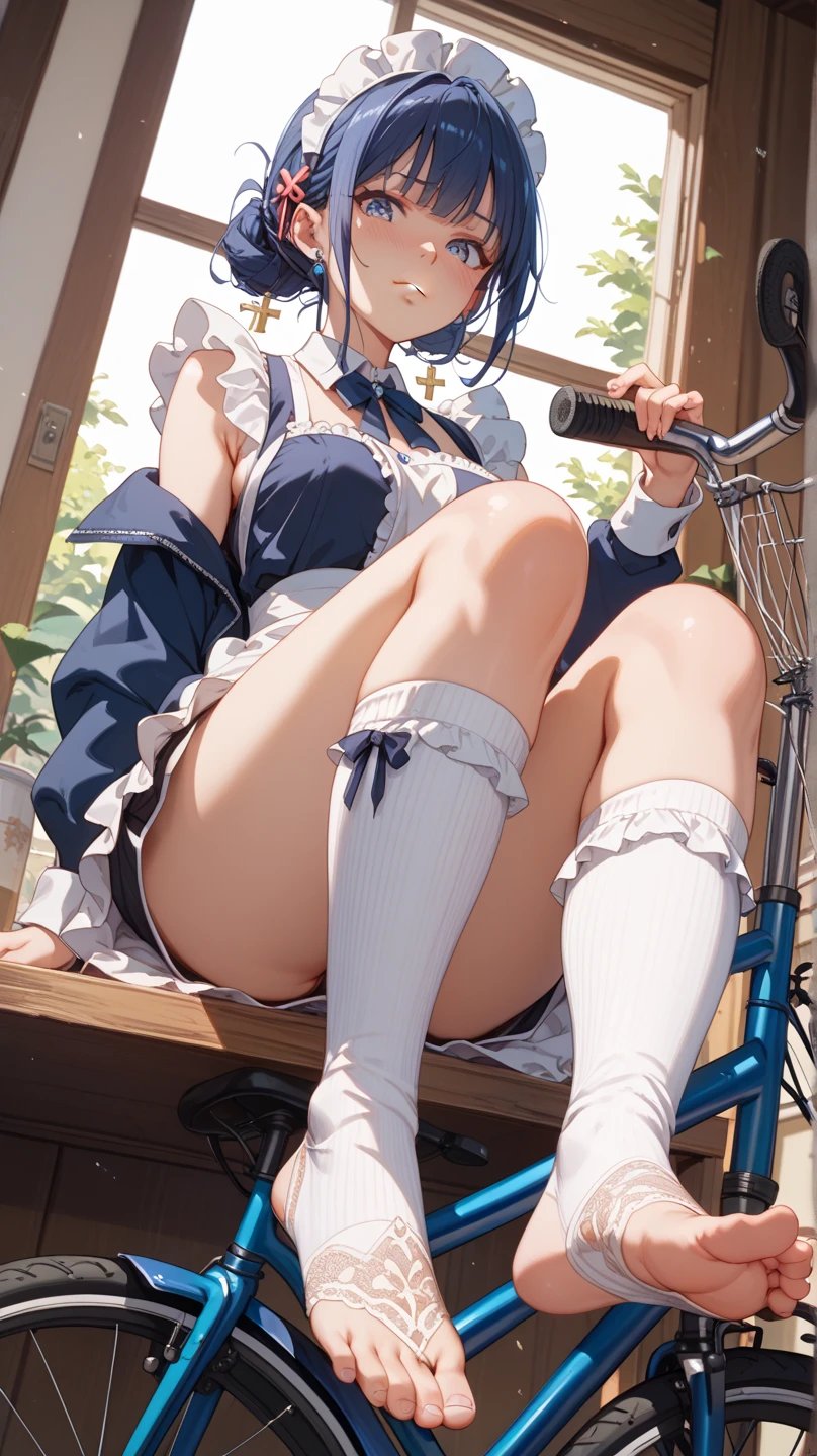iwanaga kotoko tied to a chair, tied, bound, tied to chair, chair, bdsm, rope, spreading her legs to reveal her panties, sitting, cute girl, white panties, white dress, white beret, perfect anatomy, sexy, ultra detailed, hdr, 4k, spread legs, fullbody, blushing, pervert, perfect proportions, blonde hair, white pantihose, short hair, drooling, wet panties, cuming, vibrator in panties, aheago, looking up, head tilted back, tired, sweating, blushing, cum, wet body, wet panties, unable to move, bound to a chair, bondage, pink vibrator in panties, pink vibrator on tighhighs, sex toys, fullbody, peeing, super wet, wet everywhere