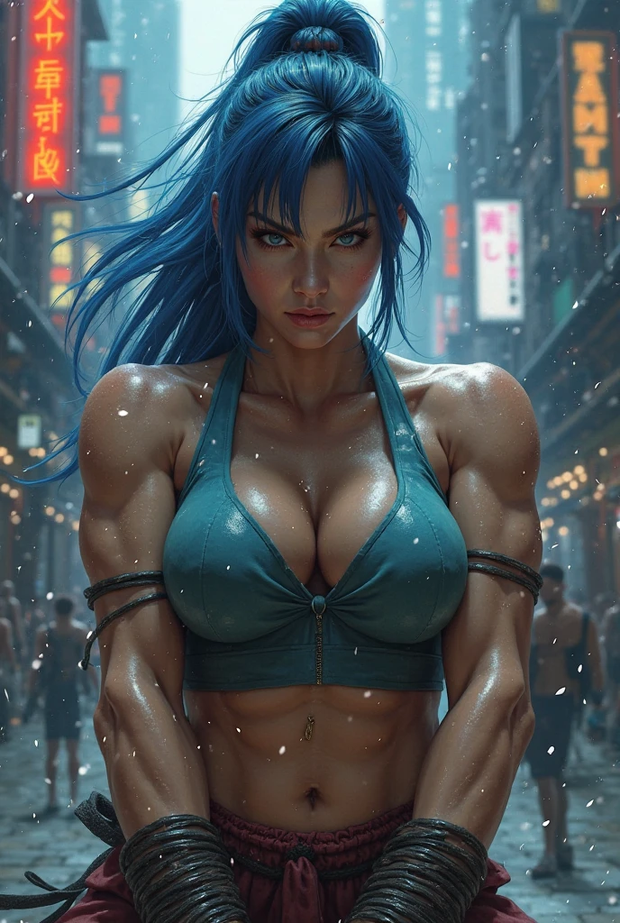 (La Best Quality,A high resolution,Ultra - detailed,actual),Mia Khalifa en lingerie white baby Doll, (mini skirt blue :1.4),white fitted top, Camisole with boho floral embroidery, ,(Cyberpunk ruined dungeon ruins background :1.4 ), More detailed 8K.unreal engine:1.4,UHD,La Best Quality:1.4, photorealistic:1.4, skin texture:1.4, Masterpiece:1.8,first work, Best Quality,object object], (detailed face features:1.3),(The correct proportions),(Beautiful blue eyes),  (cowboy pose), (Mia Khalifa:1.4), (Mia Khalifa V2.1), (perfect anatomy :1.4), (cinematic lighting :1.4), (dynamic cowboy pose), (lace style lingerie white :1.4), (skirt lifted by itself: 1.1), (skirt lift: 1.3), (showing white panties: 1.3), (face detailed:1.4),( kawaii style locker room :1.4), (shiny white tights/shackles:1.4),(NSFW:1.4 ),(NSFW V2.1), (cute,slutty,sensual,seductive look,(seductive:1.4) ,(erotic:1.4 ),opulent,sumptuous,((nsfw))),manos perfectas: 1.5