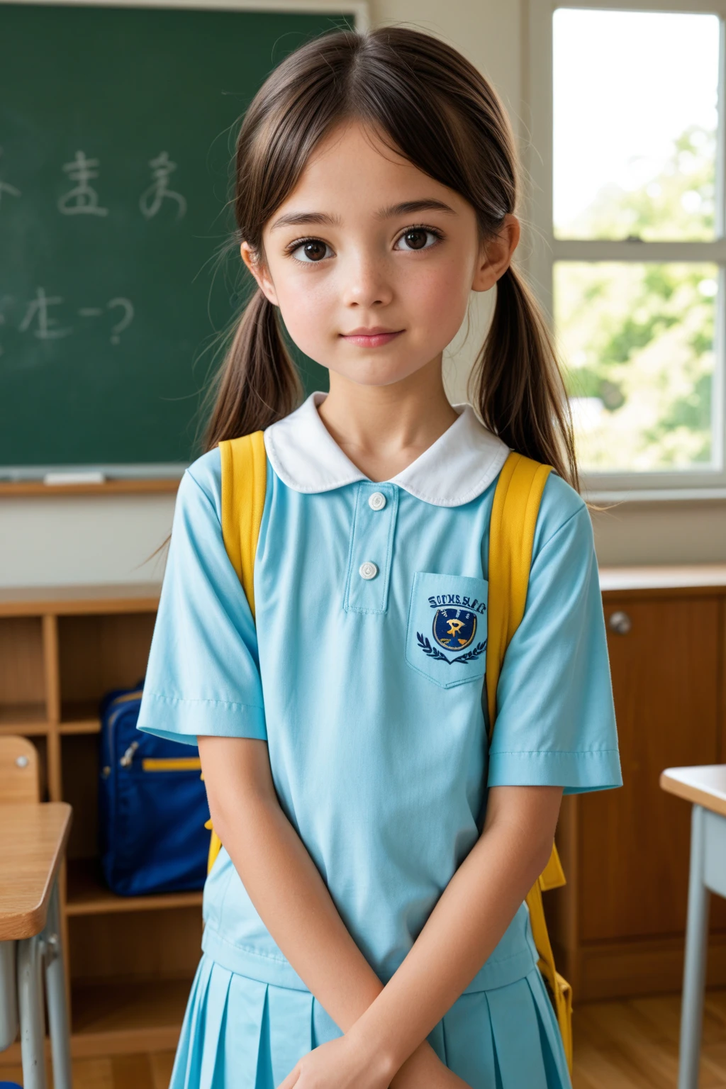 hight resolution、high-level image quality、in 8K、Real live-action、Raw photography、top-quality、masterpiece、超A high resolution、Raw photo、ren、Beautiful fece、masutepiece、((Obscene content))、For adults、charm of 、absurderes、((((Japan elementary school students))))、Japan Girl、((8years old))、((with round face))、((Tanuki face))、((Cute little face))、(((((Shy laughter)))))、de pele branca、((chubby figure))、Juvenile physique、Smaller chest、kne、 thighs thighs thighs thighs、独奏、fullllbody、Very nice、(((Children's Clothing:1.0) ))、 ((Pubic area))、(Mansuji)、((White panty))、Are sleeping、(Photorealsitic:1.37)、Photon mapping、Realistic、Radio City、Physically Based Rendering、depth of field rally background、a picture、(((a junior idol in Japan)))、Sparkling eyes、shiny lip、too bright natural light、The Bright Sun、Too bright sunlight、(((((8years old)))))、(((Pubic area)))、(Mansuji)、Children's Clothing, Children's Clothing、to stand、Open your legs、Open your crotch、Only one person,Short hairstyles、Short-cut hair、(inside in room)