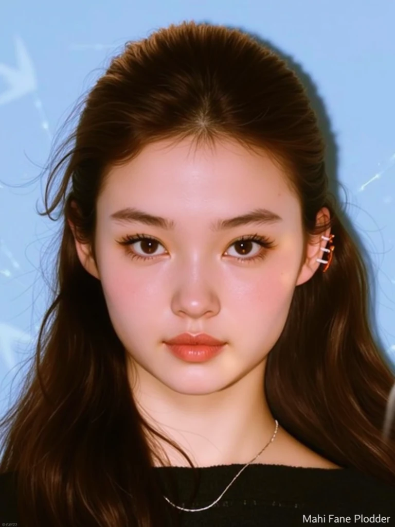 ((masterpiece:1.4)、(Highest quality:1.4)、(Realistic:1.7))、Masterpiece:1.4、Pretty Girl 0、pretty girl、Portrait Photography、Close-up photo、Upper body photo shoot、Beautiful expression、Resistance、Dark Background、Tight waist、ponytail、RAW Photos、Red lips、choker:1.4、necklace:1.4、Earrings:1.4、1 Screen Display