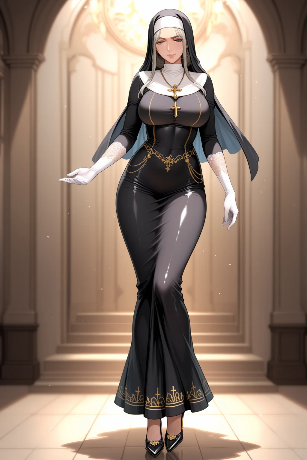 beautiful dress robe, full body, tight dress, Attached to the body, folds