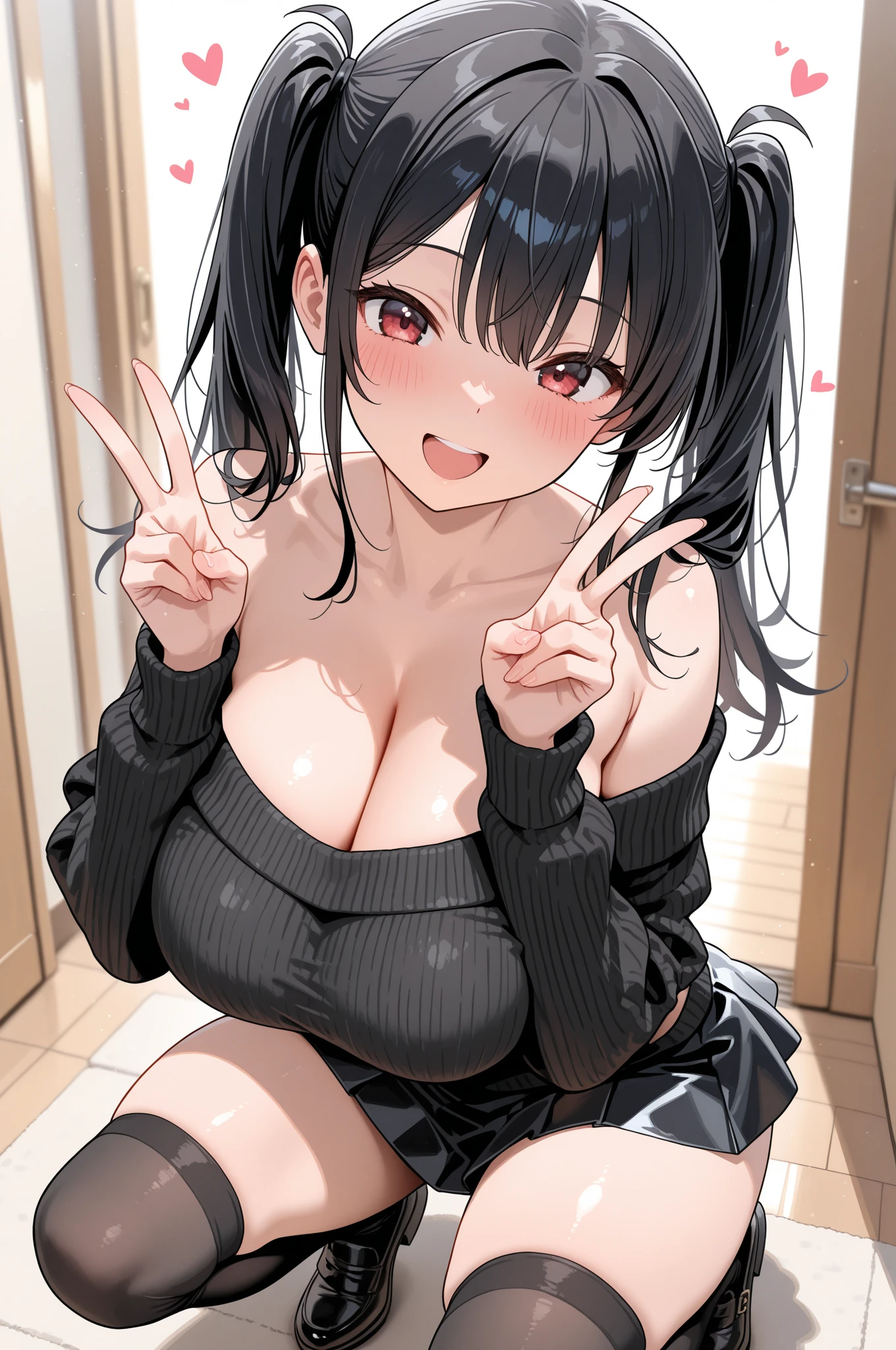 masutepiece,best qualtiy,Anime,blow jobgesture,blow job_gesture,1girl in,blush,Open_mouth,tongue_out,huge tit