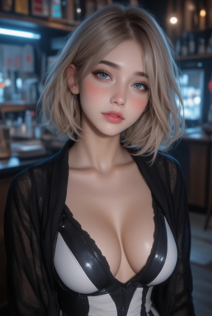 Bellie Eilish showing her breasts