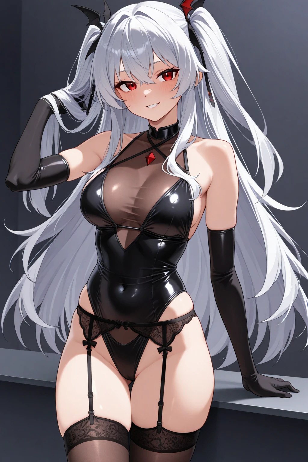 The best masterpieces, (ultra-quality:1.32), (The ultra -The high-definition:1.4), (超A high resolution: 1.3), (CG Unity 8k wallpapers:1.2), precise and perfect human body structure, (Textured skin: 1.26), 
((long boots, cute pleated skirt)), magical school,
Tsurime、 gazing down condescendingly at the viewer with a scornful grin, Attractive thick thighs, juicy thighs, beautiful muscular thighs,