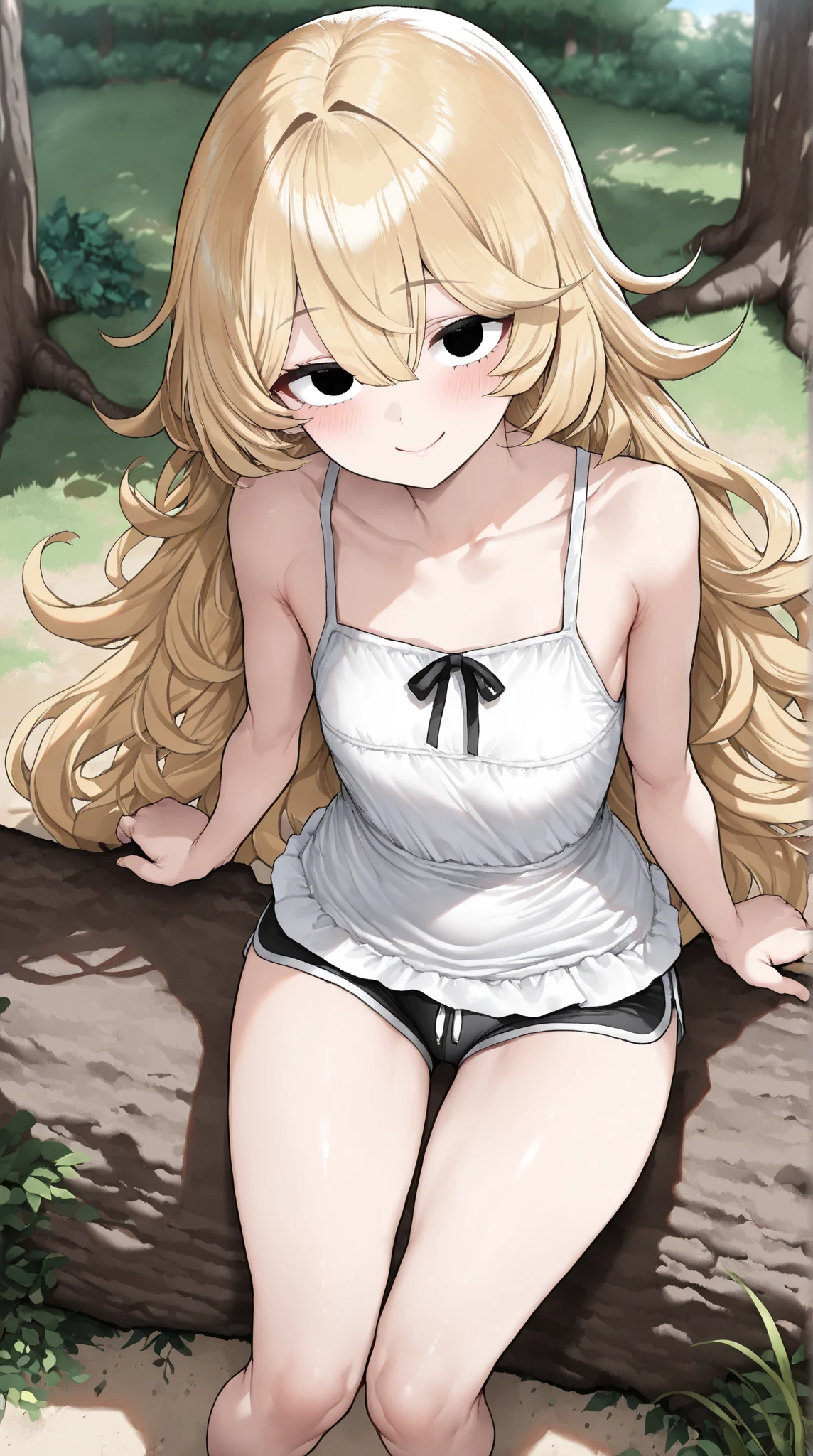 Beautiful blonde cpwboy woman