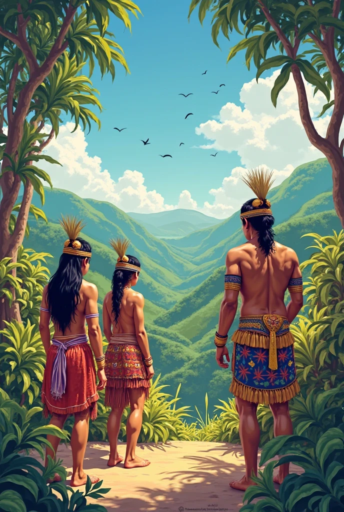 Sustainable and ecological Brazil with indigenous people
