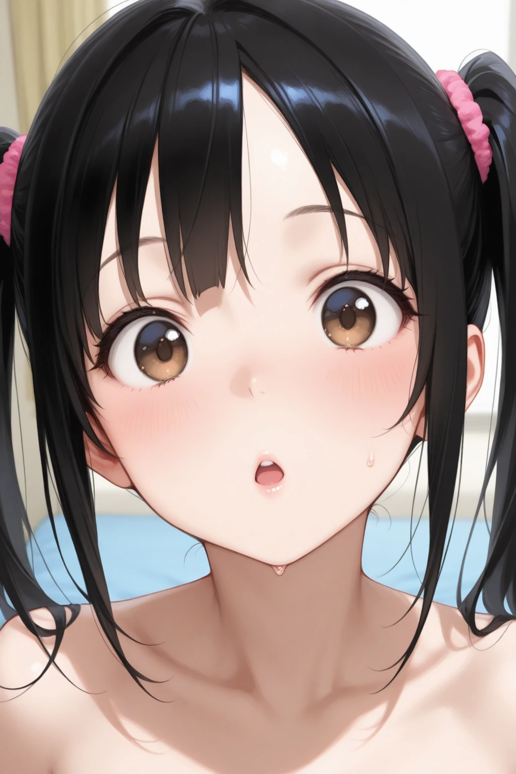 ((Highest quality, 16K, masterpiece: 1.3)), ((Small Chest、10 year old girl:1.5、Small Head)), Beautiful Woman with perfection Figure: 1.4, Slim abs: 1.2, ((Beautiful glossy brown hair)), ((small: 1.4)), ((K-POPアイドル: 1.3)), ((Twin tails))、((stop temporarily)), ((Fascinating)), ((Pink small beautiful nipples)), (((excessive cum on body)))、(((((frontage)))))、(((Spread your legs)))、(((Split))), ((poolside))、Ultra-realistic 16K cg, perfection Face, perfection, Clean Solo, (blush: 0.5),masterpiece, Professional artwork, Famous works of art, Smile gently, A big smile, Beautiful Eyes, ruddy skin, Perfection fingers, Beautiful Hands, Depth of written boundary, Realistic: 1.3, (Cinematic composition: 1.3), (HDR: 0.1), Accent lighting, naked, athletic body shape, Legs apart, Raising his leg, double eyelid, eye contact, Nipples, whole body:1.5、(((vaginale,sex:1.8)))、(((lying、man touch clitoris、grabbing another man’s breast:1.8、Lots of naked men:1.8、Super intense orgy:1.8)))。