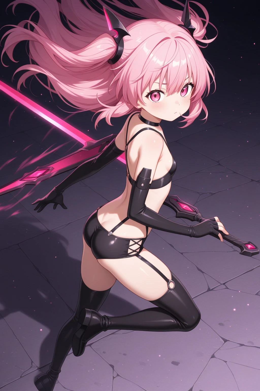 21:40:15
(masterpiece: 1.2, best quality), (1 loli, solo), huge breasts, (dynamic posture), (shiny skin, light purple skin),purple skin, demon girl, (small demonic horns:1.1)