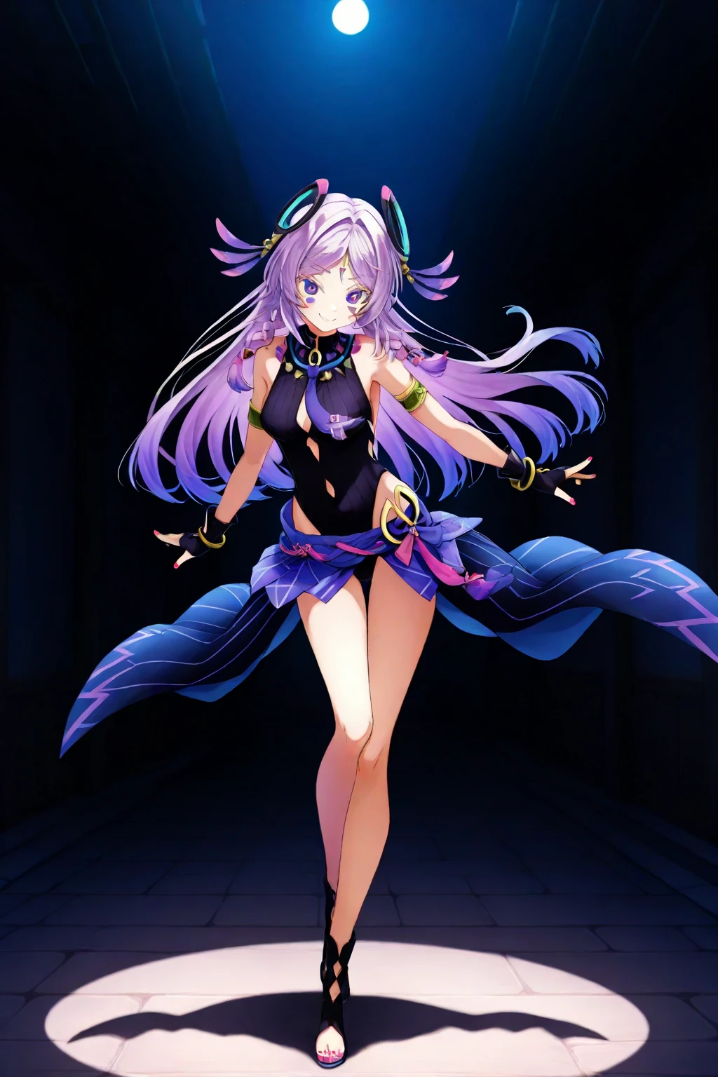 anime girl with long purple hair and purple bra top, seductive anime girl, juri misaki, anime waifu, ecchi anime style, anime moe artstyle, zerochan art, anime goddess, (anime girl), miku, anime monster girl, in a bikini, is wearing a swimsuit, anime girl, digital anime art!!, waifu, pretty anime girl