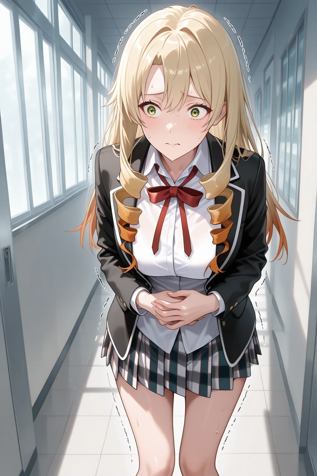 1girl, Kitagawa, portrait, <lora:MarinKitagawaV3:0.7>, blonde