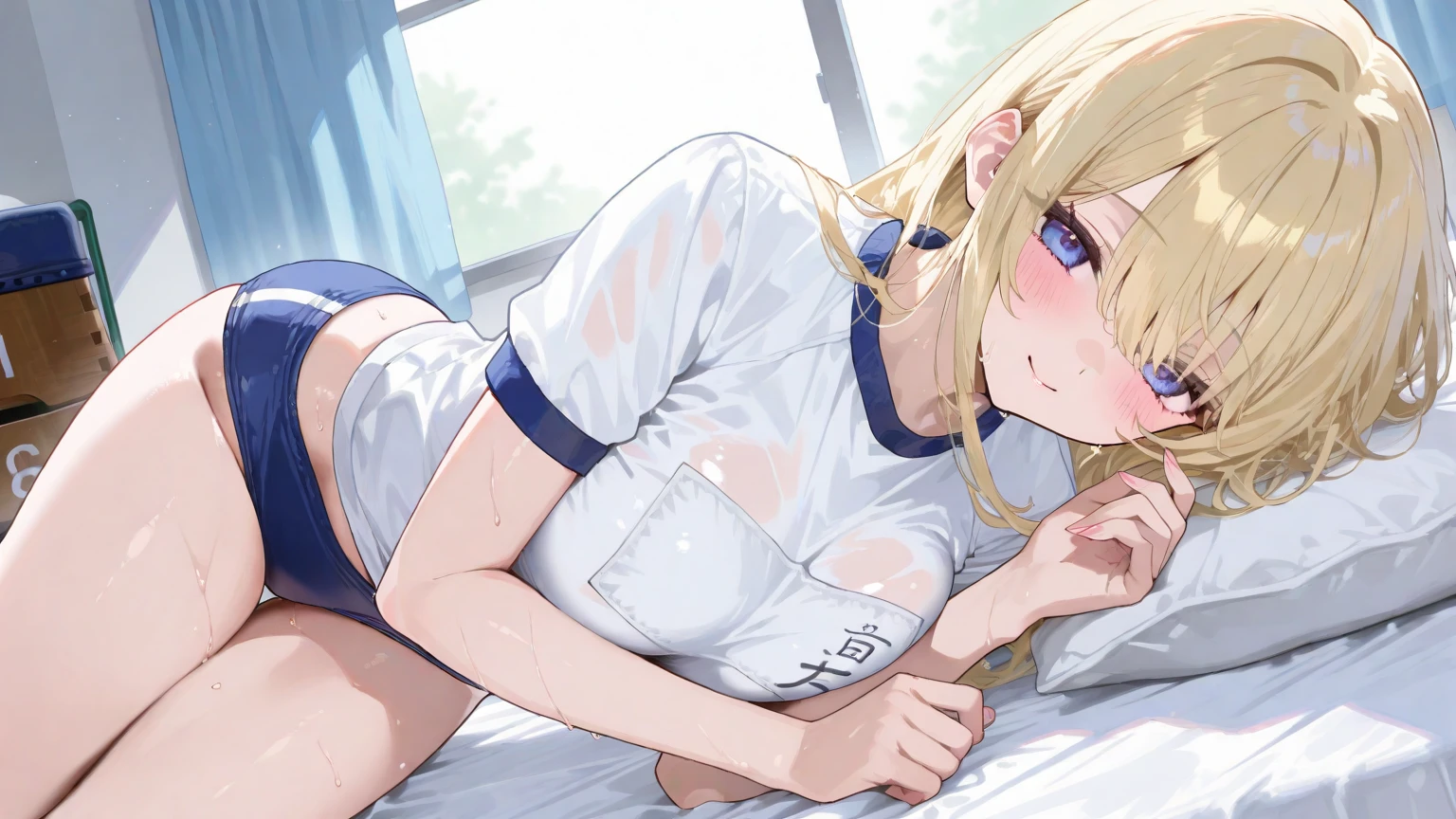score_9, score_8, score_7_up, Sakimi-chan, female with 18 years old, ((hardcore sex, girl in a doggy style position, with the man placing his foot in the girl head, showcasing a dominant pose, man with dynamic pose)),