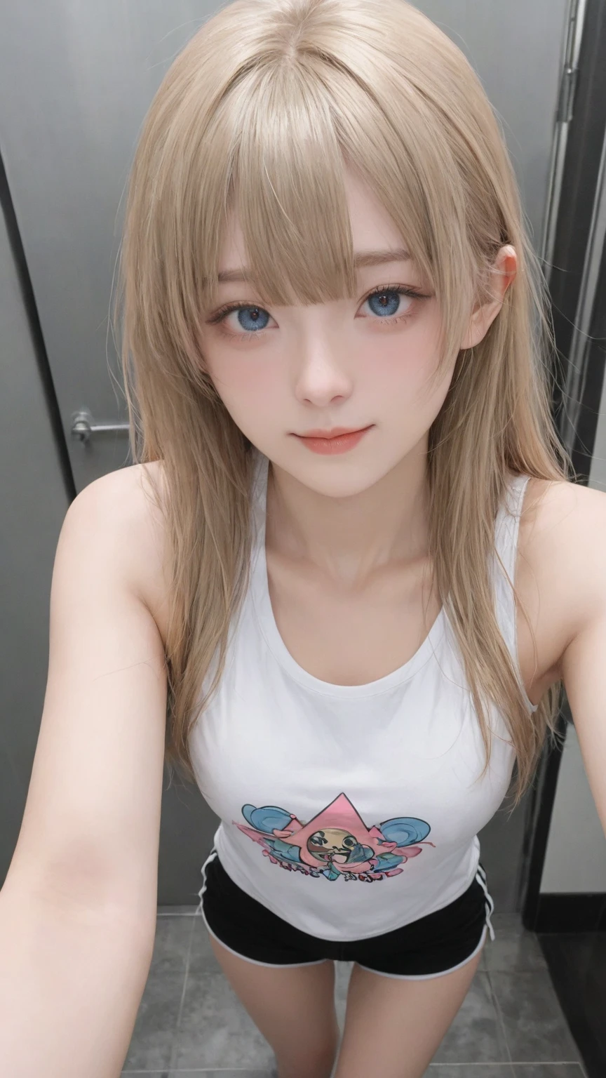 Swimsuit, cleavage