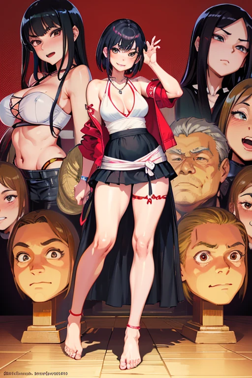 Cute Girl Yakuza、tattoo、Panties、bra、Big Breasts、Short、Lower school year、Girl、Yakuza Office、Yakuza、scared、fear、building、background、Dynamic Angle、masterpiece、best quality、ultra-detail、Japanese Mafia、Yakuza hideout、gang、Boss's Room、Thug's Room、spouse、Boss's Daughter、Clothing、cool、Cold eyes、Angry